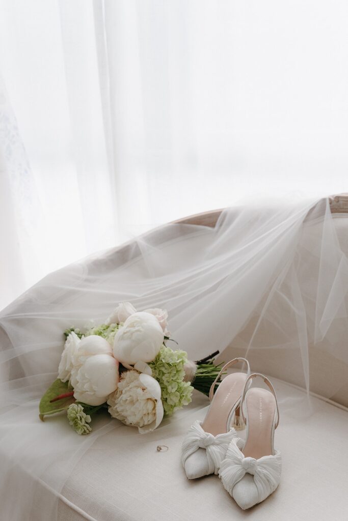 Bridal gown detail at Maleny Country Estate wedding, Sunshine Coast Hinterland