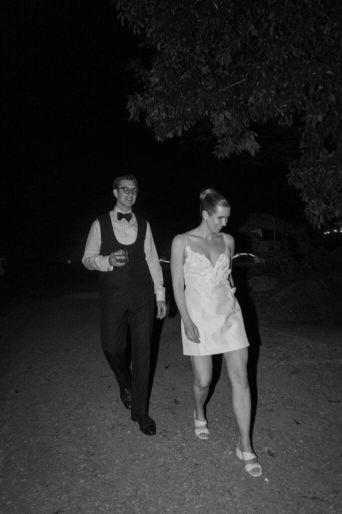 Black and white couple photo at Maleny Country Estate wedding, Sunshine Coast Hinterland
